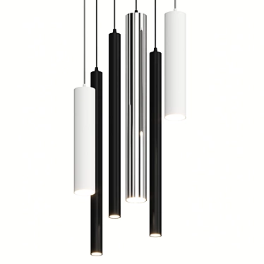 Beneito Faure Atmos Pendant - Modern Lighting Elegance 3D model image 1 