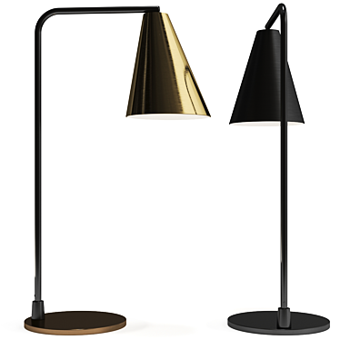 Modern Vigo Table Lamp by Valaisin Grönlund 3D model image 1 