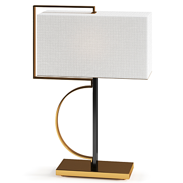 Elegant Quinta Table Lamp by Nexo Luce 3D model image 1 