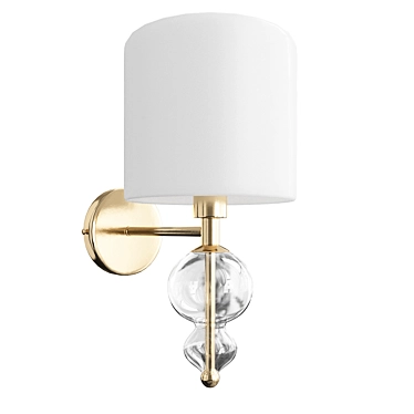 Amelia Wall Sconce - Elegant Illumination at Its Finest 3D model image 1 