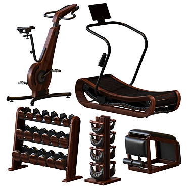 Nohrd Fitness Equipment: Premium Quality for Ultimate Workouts 3D model image 1 