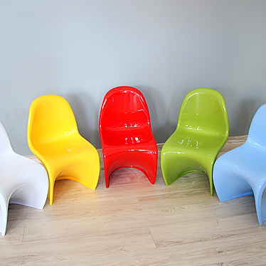Elegant Interior Chair 3D model image 1 