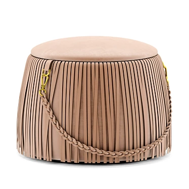 Ribbon pouf