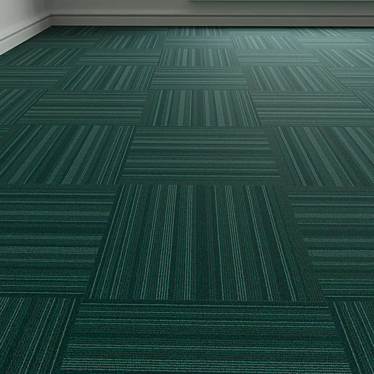 Forbo TesseraBarcode 310 Carpet Tiles 3D model image 1 