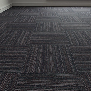 Forbo TesseraBarcode 303 Carpet Tiles 3D model image 1 