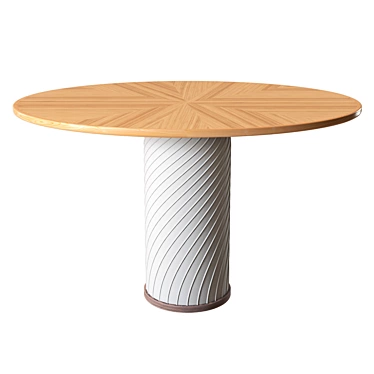 Elegant Monceau Table by BILTGEN 3D model image 1 