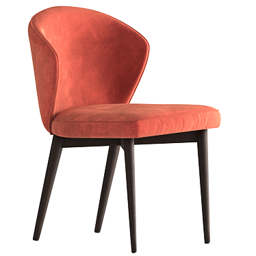 Fargo Chair: Stylish Design, Premier Fabric 3D model image 1 