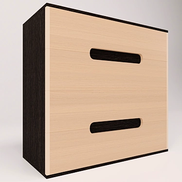 Sleek Sona Commode: Compact and Stylish 3D model image 1 