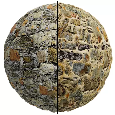 Stone Covering Texture Set | 2 Types 3D model image 1 
