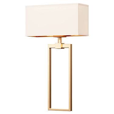Modern Elegance Wall Lamp 3D model image 1 