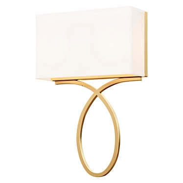 Elegant Antoinette Wall Sconce 3D model image 1 