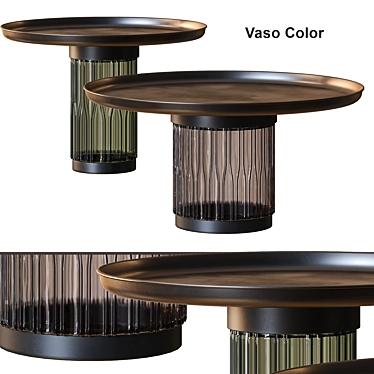 Cosmo Vaso Color Coffee Table: Stylish Colors for Your Living Room 3D model image 1 