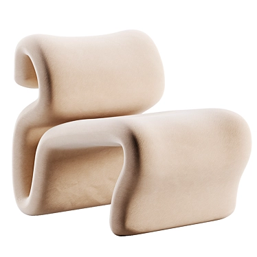 Etcetera Easy Chair: Versatile, Stylish, and Comfortable 3D model image 1 