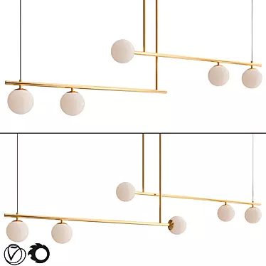 Asgard Lighting Collection: Modern & Versatile Lamps 3D model image 1 