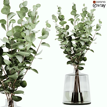 Green Bouquet: 2015 Render in V-Ray/Corona 3D model image 1 