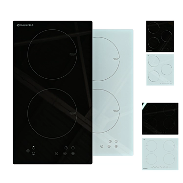 Maunfeld Induction Hobs Collection 3D model image 1 