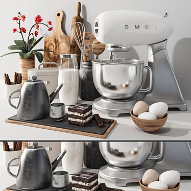 High-Quality Kitchen Accessories for Stunning Renders 3D model image 1 