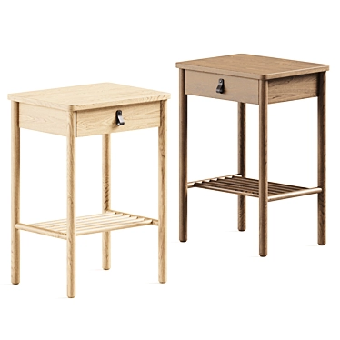 Stylish Ikea Bjorksnas Nightstand 3D model image 1 