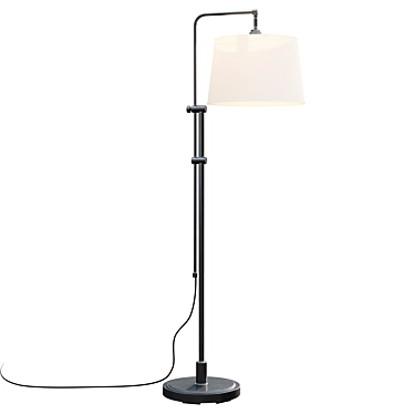 Modern Adjustable Floor Lamp 3D model image 1 