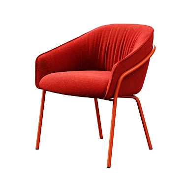 Elegant Paloma Chair: Designed for Comfort and Style 3D model image 1 