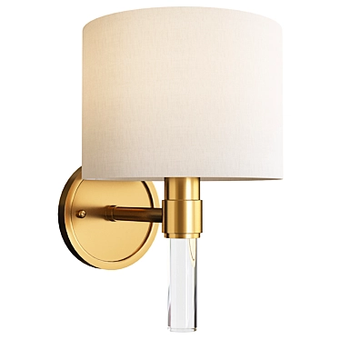 Modern Designer Lamp: Lora 3D model image 1 