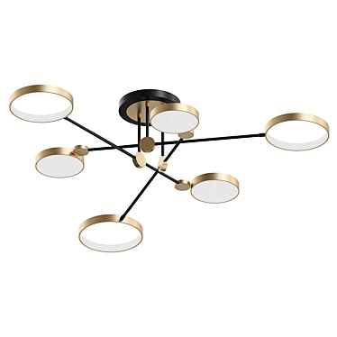 Bendik Ceiling Chandelier - Modern Elegance 3D model image 1 