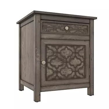 Modern Kiran Cabinet: Sleek Design, Premium Quality 3D model image 1 