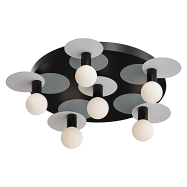 Modern Lumion Ceiling Chandelier 3D model image 1 