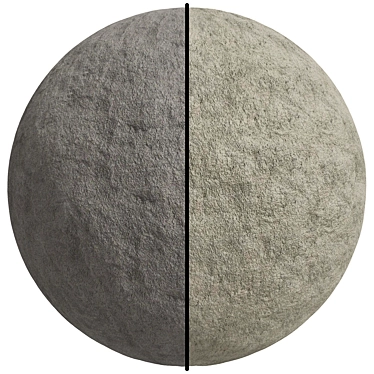 Seamless Stone Concrete Cover 4k Texture 3D model image 1 