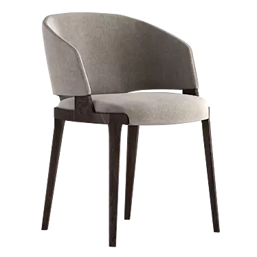 Modern Potocco Velis Chair 3D model image 1 