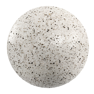 PBR Terrazzo Marble 3D Texture 3D model image 1 