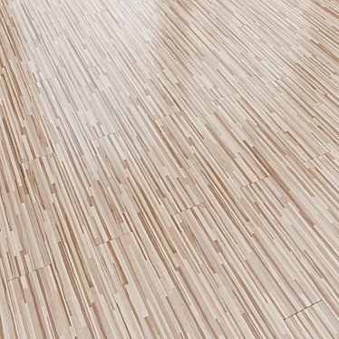 Linear Shift Parquet Flooring 3D model image 1 