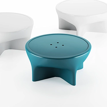 Modern Space-Saving Table: Roche Bobois Rocket 3D model image 1 