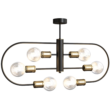 Alfa Signa 63028 Ceiling Chandelier 3D model image 1 