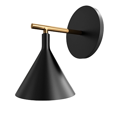 Modern Cast Sconce | MENU 3D model image 1 