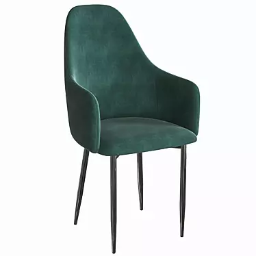 Metal Light OM Chair | Stylish and Comfortable 3D model image 1 