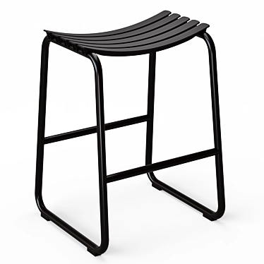 Elegant Reclips Barstool 3D model image 1 