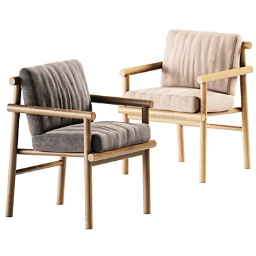 Ayana Chair: Elegant & Comfortable 3D model image 1 