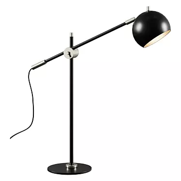 Vintage Cinema Desk Lamp 3D model image 1 