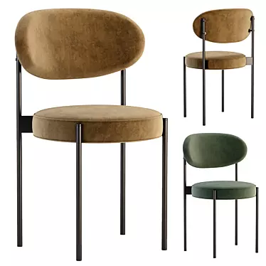 Vidar Chair: Sleek Design with Optimal Comfort 3D model image 1 