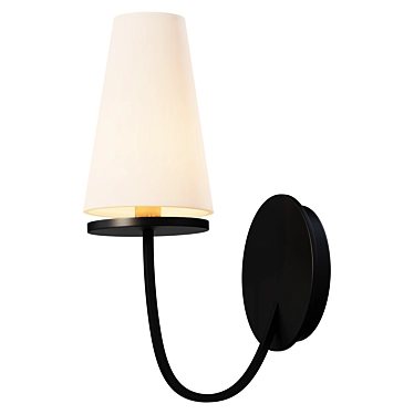 Elegant Wall Lamp: Drexel Sconce 3D model image 1 