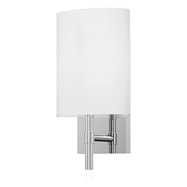 Calvin Sconce: Acrylic Diffuser Wall Light 3D model image 1 