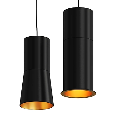 Cosmo Sentry Pendant Lamp Refined Elegance 3D model image 1 