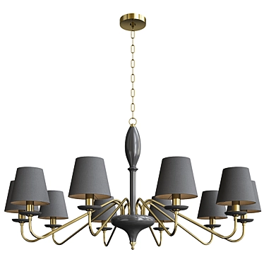 Divina Lorenzon Pendant Light 3D model image 1 