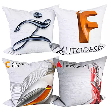2020 Software Pillow: Innovative Comfort for a Restful Night 3D model image 1 