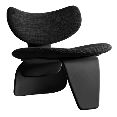 Timeless Elegance: Ampulheta Armchair 3D model image 1 