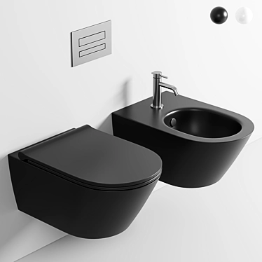 Catalano New Zero Wall WC 3D model image 1 