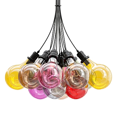 Elegant Chandelier 8972-D10L 3D model image 1 