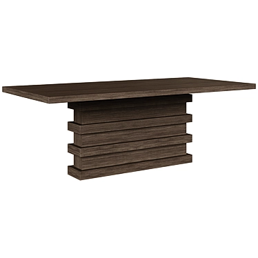 Restoration Hardware Dining Table 3D model image 1 