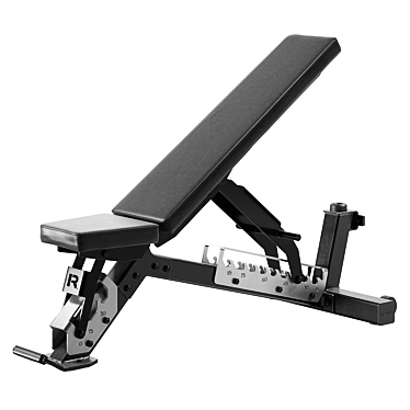 Rogue Adjustable Bench - Premium Quality Fitness Equipment 3D model image 1 